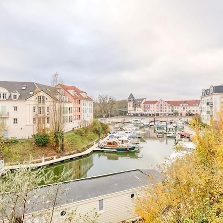 Studio Vue Direct Sur Le Port De Cergy, Parking Prive Gratuit Extérieur photo