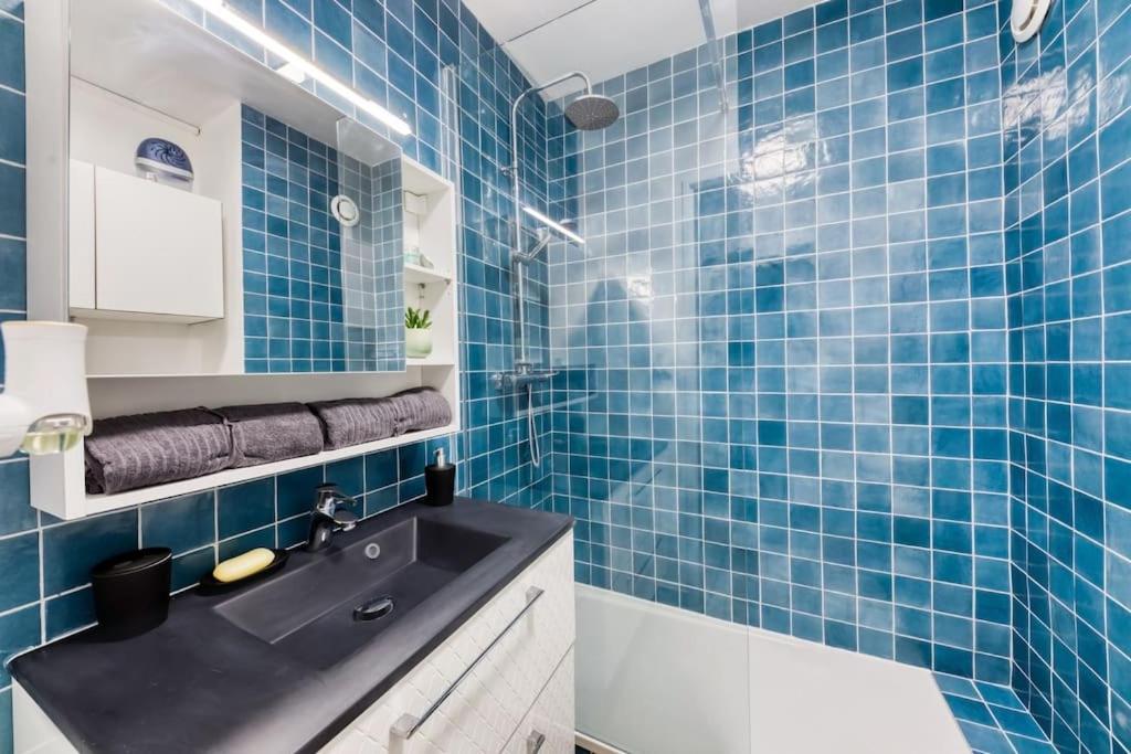 Studio Vue Direct Sur Le Port De Cergy, Parking Prive Gratuit Extérieur photo