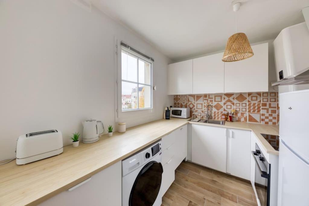 Studio Vue Direct Sur Le Port De Cergy, Parking Prive Gratuit Extérieur photo
