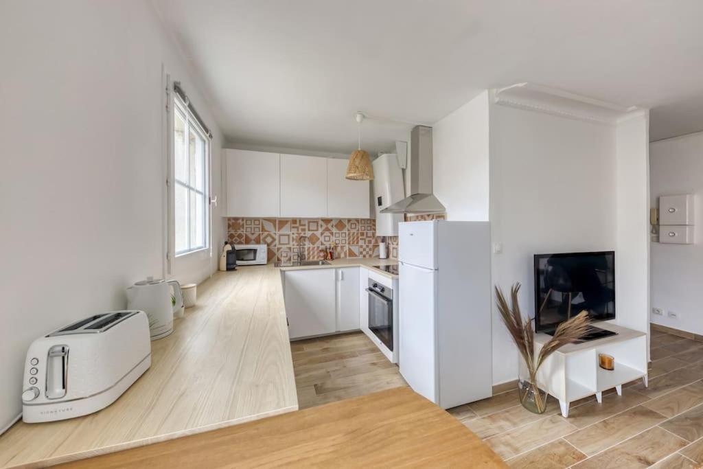 Studio Vue Direct Sur Le Port De Cergy, Parking Prive Gratuit Extérieur photo